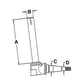 AR58606 Steering Spindle LH/LR Fits John Deere (AR103472)