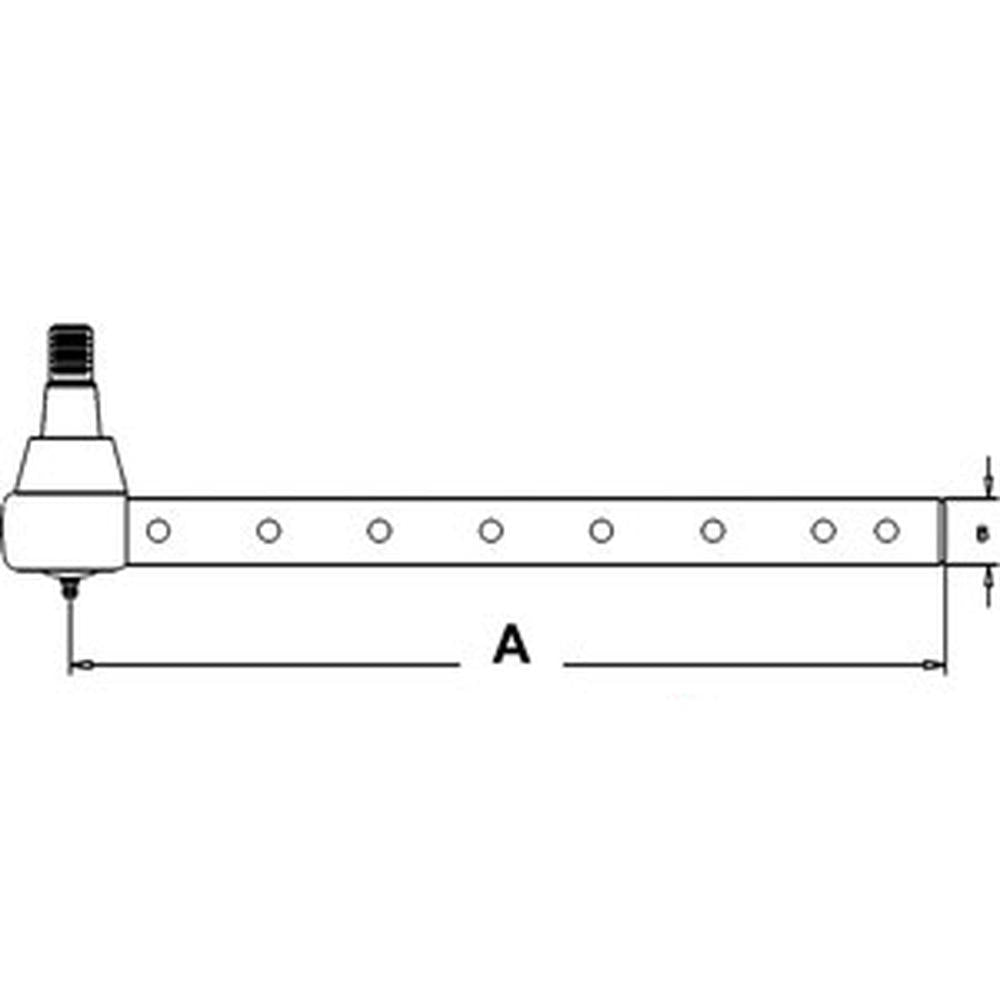 AR63833 Tractor Tie Rod Outer Fits John Deere 4555 4560 4630 4640 4650 4755 4760