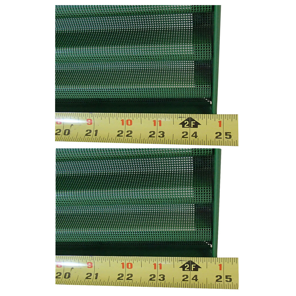 AR65461 Set of Two 2  Grill Side Screens Fits John Deere 4440 4630 4640