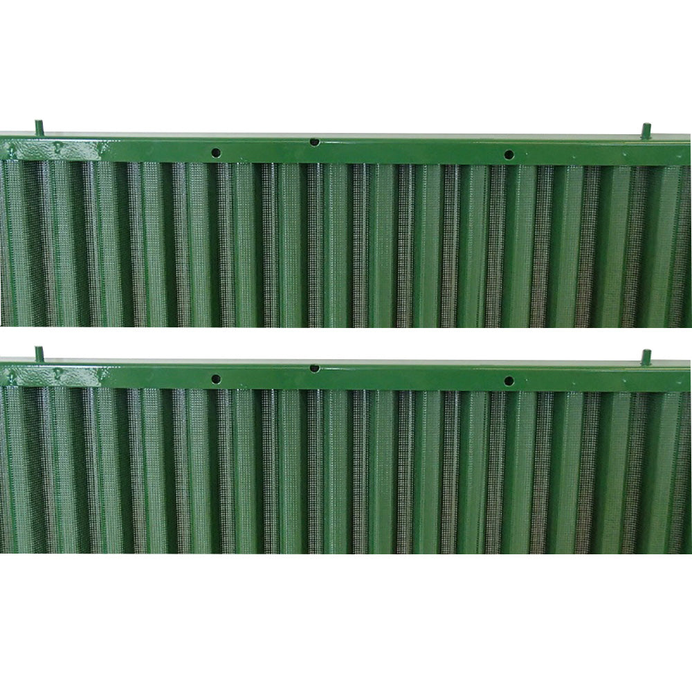 PAIR GRILL SIDE SCREENS Fits John Deere 4440 4630 4640 AR65461