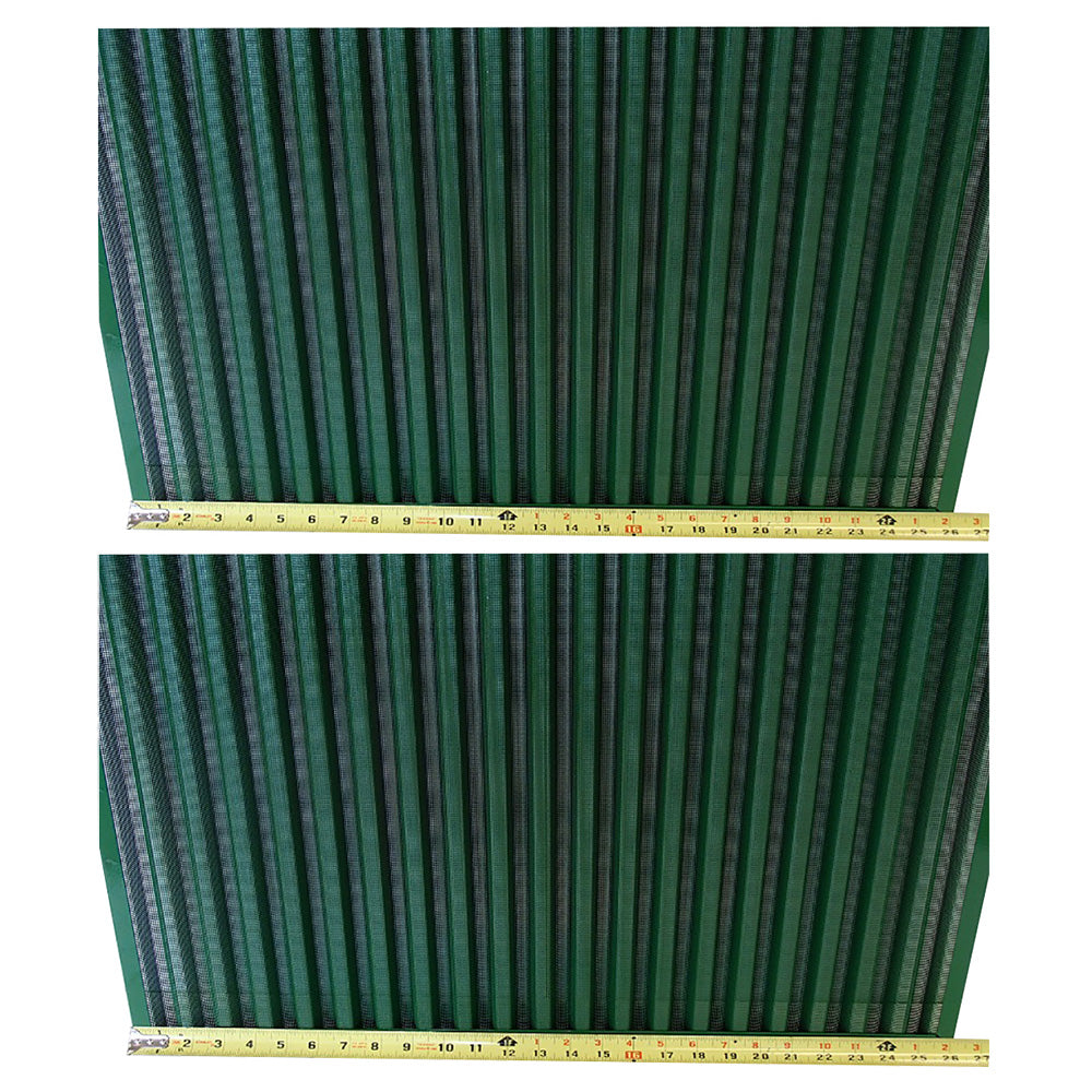 AR65461 Set of Two 2  Grill Side Screens Fits John Deere 4440 4630 4640