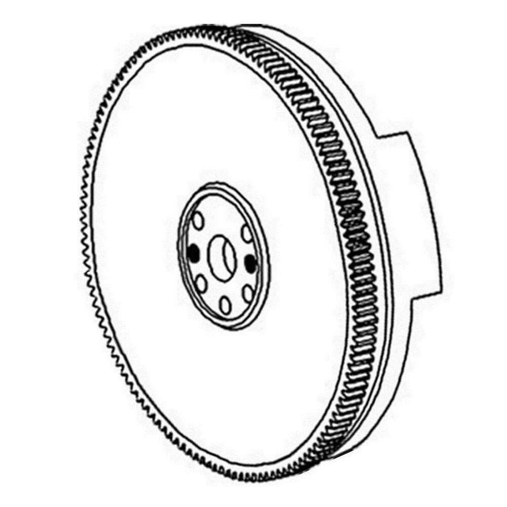 Flywheel with Ring Gear Fits John Deere 401B 401D 2030 2440 480B 2640 2630