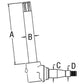 AR69323 LH or RH Spindle for 4230 4430 Tractor