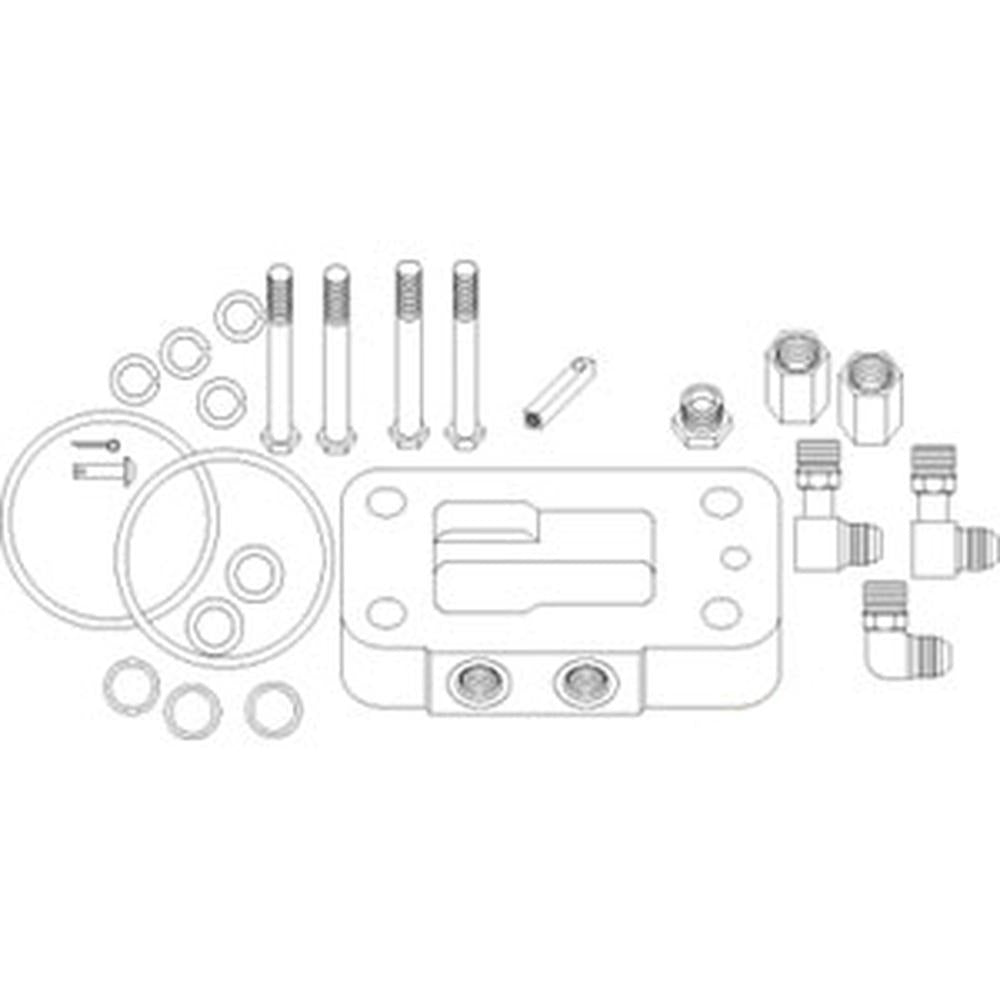 Outlet Kit Fits John Deere 4450 4440 4430 4255 4250 4240 4230 4055 4050 4030