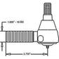 AR74131, AR20032  RH Tie Rod / Ball Joint Fits John Deere Tractor 2355GP