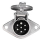 Implement Light Socket - 7 Pin Fits Case IH Fits Ford Fits Massey Ferguson Fits