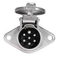 Implement Light Socket - 7 Pin Fits Case IH Fits Ford Fits Massey Ferguson Fits