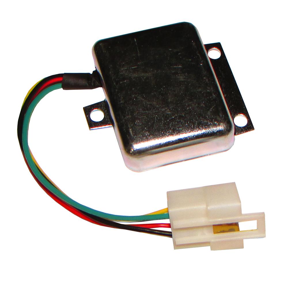 Voltage Regulator - 12 Volt - 4 Spade Plug Fits John Deere 4000 4020 AR77485