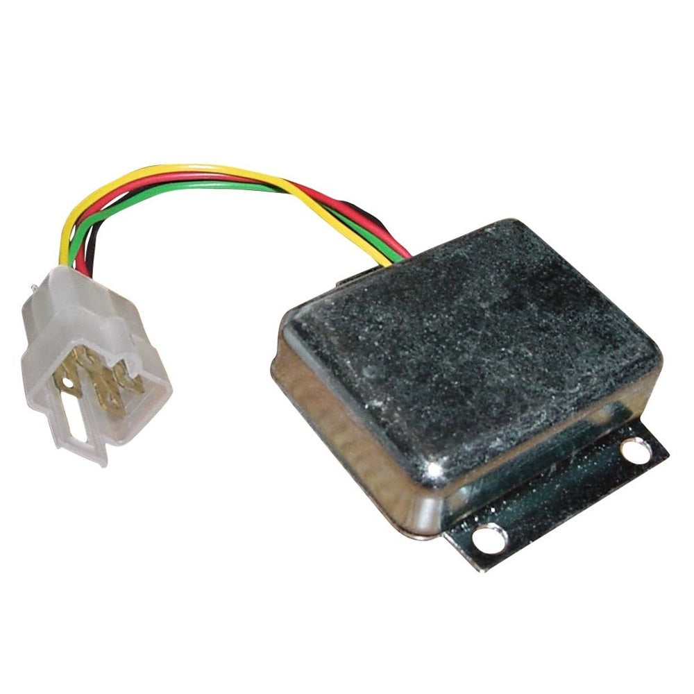 Voltage Regulator 12 Volt 4 Spade Plug Fits John Deere 4455 4020 2030 4000 1020