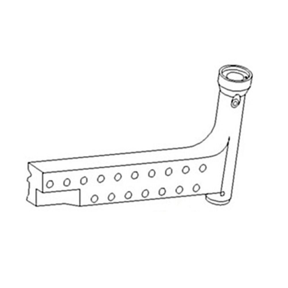 AR80193 New LH Knee Extension Fits John Deere 4240 4520 4255 4430 4440 4450 +