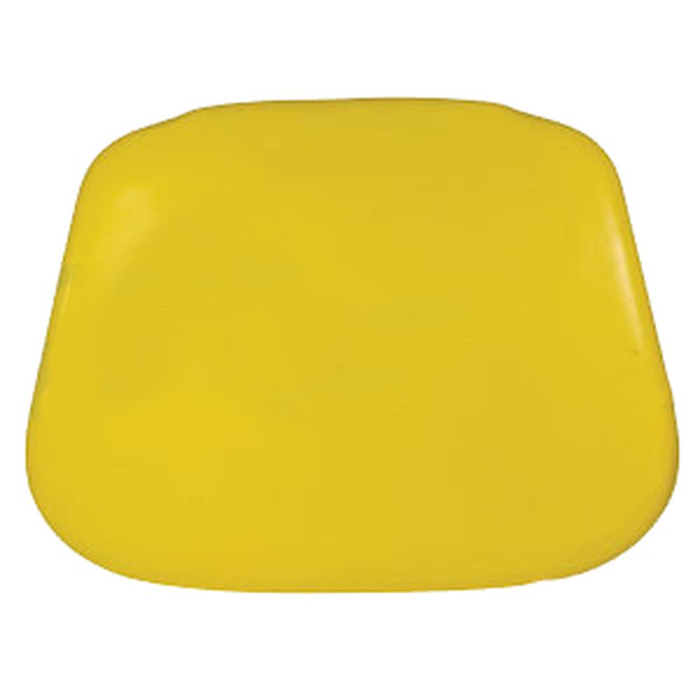 AR81167-R Mechanical Seat Yellow Vinyl Steel Bottom Cushion Fits John Deere