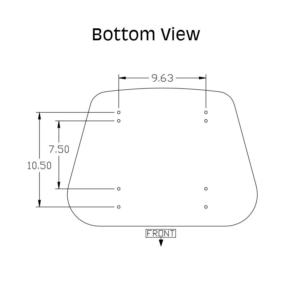 Hydraulic Suspension Bottom Seat Cushion AR82944 Fits John Deere Tractors