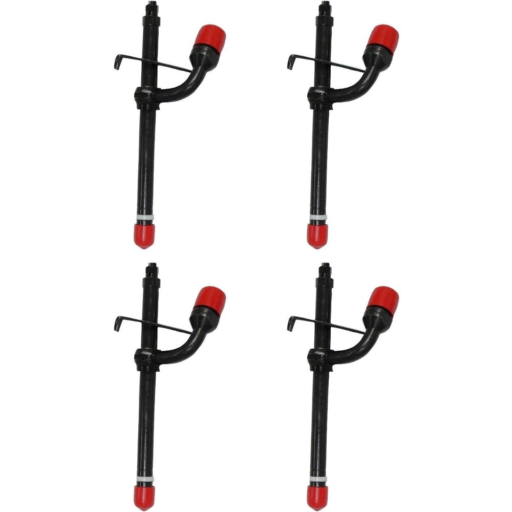 New Set of 4 Pencil Fuel Injectors Fits John Deere 1020 1140 1350 1520 1530 2020