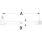 AR91711 Drag Link Assembly Fits John Deere 401 2020 2630 2440 2030 2640