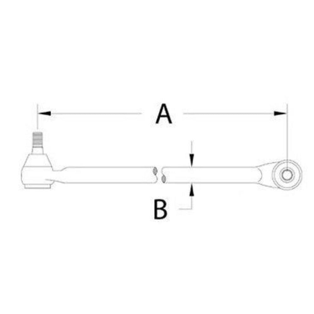 AR91711 Drag Link Assembly Fits John Deere 401 2020 2630 2440 2030 2640