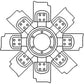 Fan AR94950 Fits John Deere 4050 4055 4250 4255 4450 4455