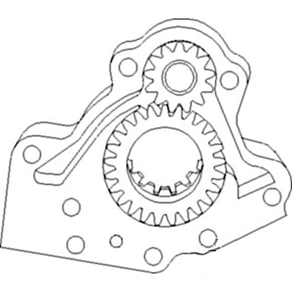 Transmission Pump - Fits John Deere - AR96662 - Replaces R39244, R57959