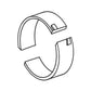 AT10123 Connecting Rod Bearing Standard Journal Fits John Deere 2020 2510 2030