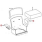 Crawler Armrest Pair Fits John Deere Replaces AT10140
