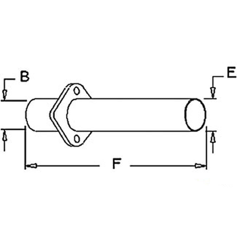Adapter for Muffler 330 430 435 440 GAS 320 420 Fits John Deere 1010 T S U W AT1
