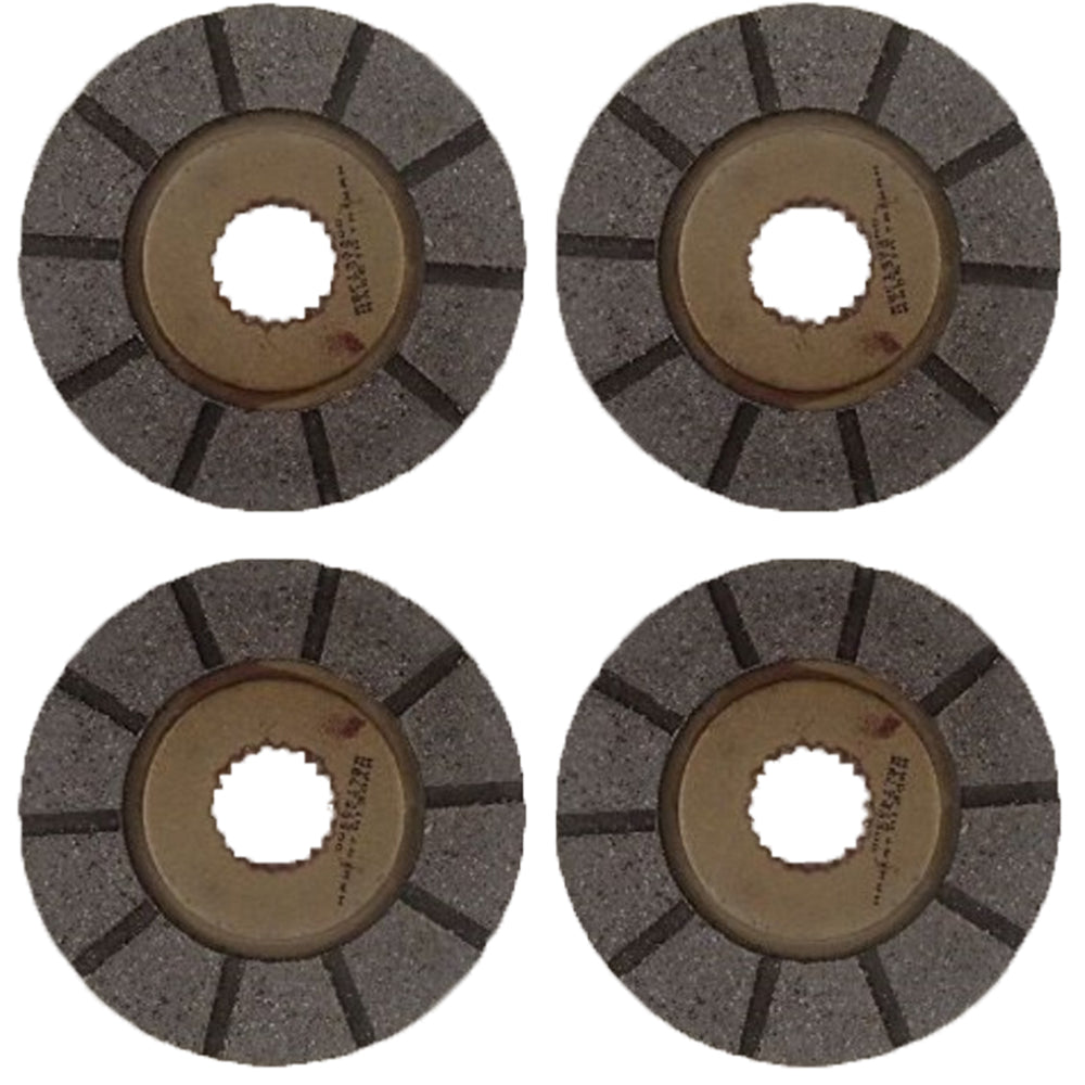 AT12312 Set of 4 Brake Discs Fits John Deere Tractor 2010 Row Crop