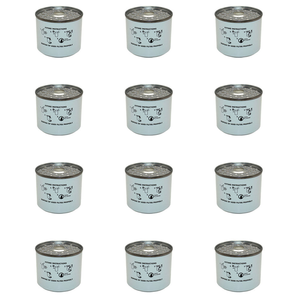 Qty 12: Fuel Filter Fits Minneapolis-Moline Replaces 10P2832