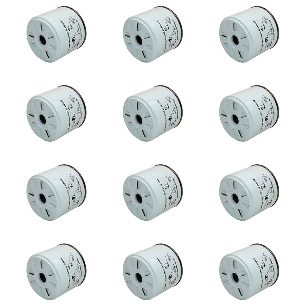 Qty 12: Fuel Filter Fits International Harvester Replaces 1502155C91