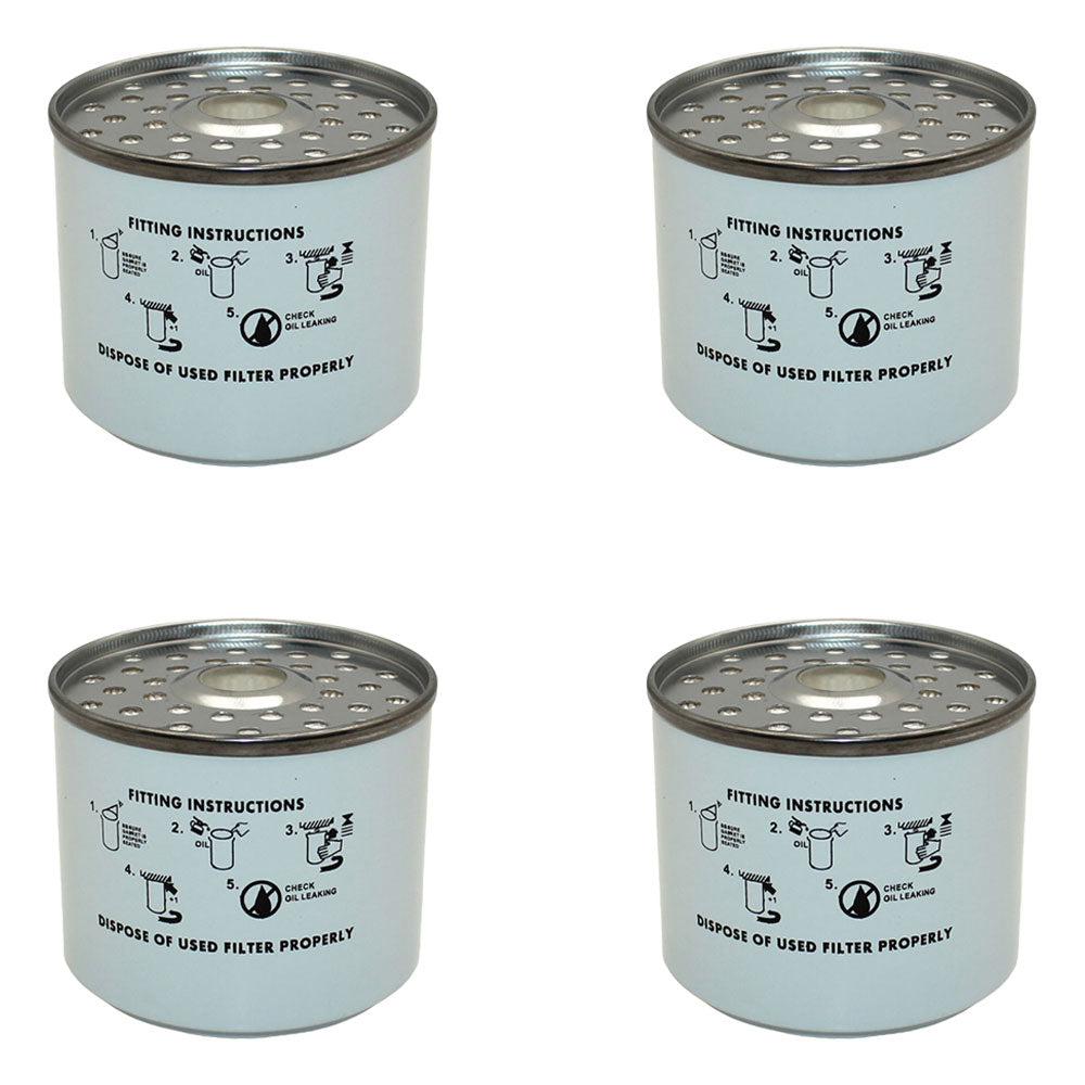 Qty 4: Fuel Filter Fits Long Replaces TX10314