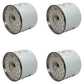 Qty 4: Fuel Filter Fits Kubota Replaces 15451-43560