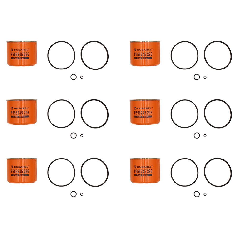 Qty 6: Fuel Filter Fits Valtra-Valmet Replaces 20315106