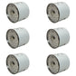 Qty 6: Fuel Filter Fits Case Replaces 1502155C91