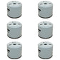 Qty 6: Fuel Filter Fits Kubota Replaces 15451-43560