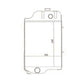 AT20849 New Radiator Fits John Deere 1130 1530 1630 830 930 1120 820