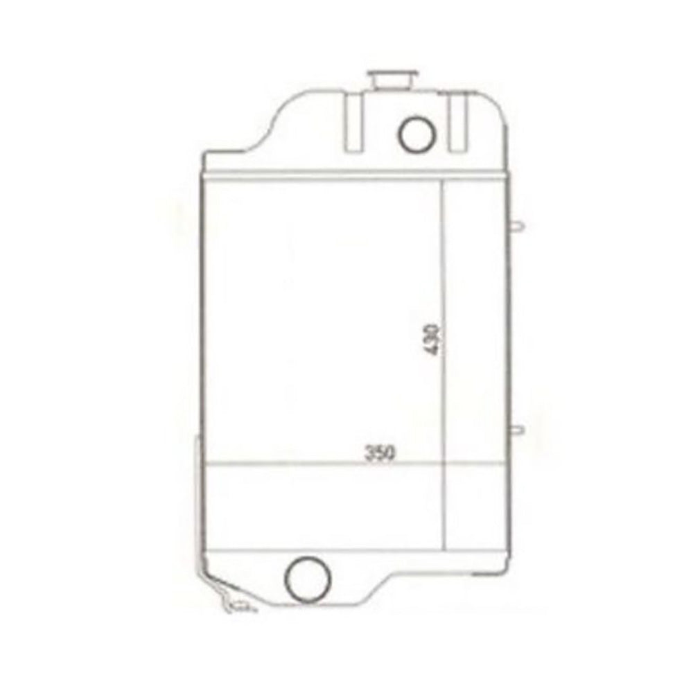 R2182 Radiator Fits John Deere