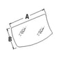 AT214097 Fits John Deere Lower Windshield Glass for Models 110, 120, 160LC, 200L
