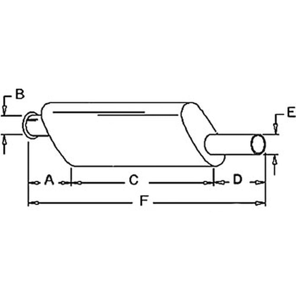 AT21690 Muffler Fits John Deere Crawler 2010 2020