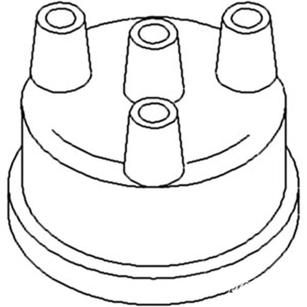 21A447 Distributor Cap Fits John Deere Tractor 300 301 302 310 350 380 +