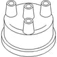 21A447 Distributor Cap Fits John Deere Tractor 300 301 302 310 350 380 +