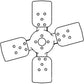 Fan AT23180 Fits John Deere 1020 1520 2040 2240 300 350 820 830