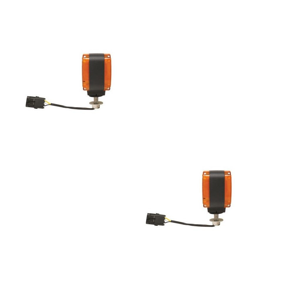 Amber LED Turn Signal Marker/ Warning Lamp Fits JD Graders AT362406