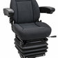 AT407317-E Economy Seat Assembly w/ Arms, Cloth Fits John Deere Backhoe 310K