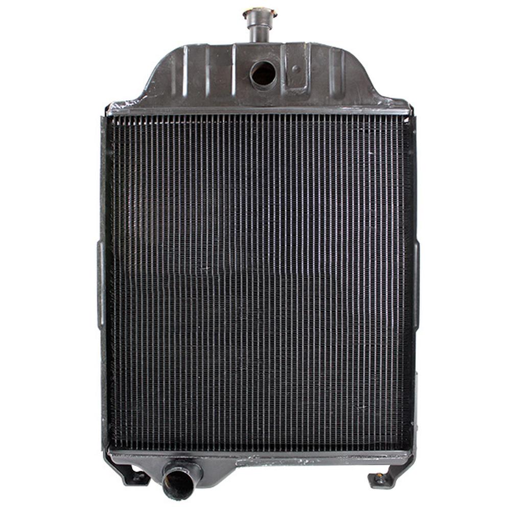 AT71190 New Radiator w/o Oil Cooler 2 1/4" Fill Neck Height Fits John Deere 401D