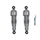 Rear Chrome Shock Set Fits Harley Davidson Replaces ATZ35-0009