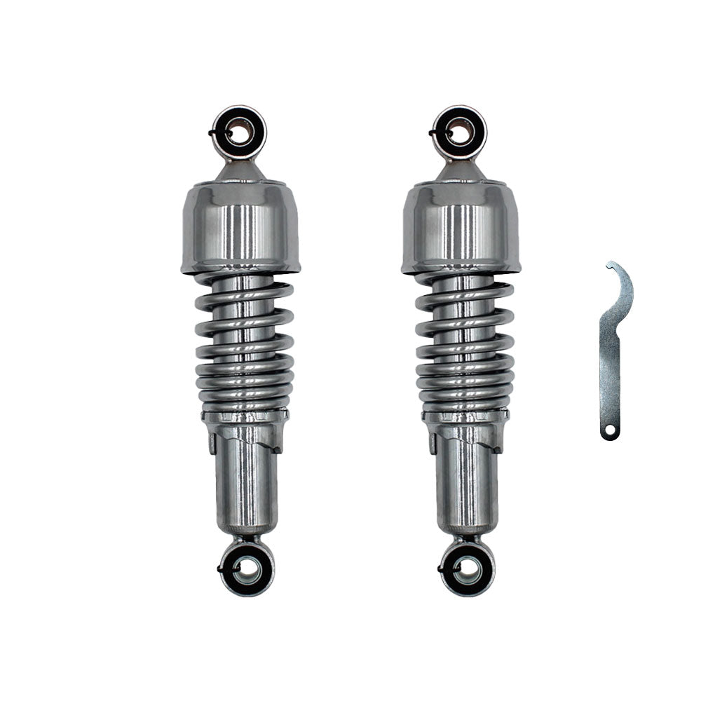 Rear Chrome Shock Set Fits Harley Davidson Replaces ATZ35-0009