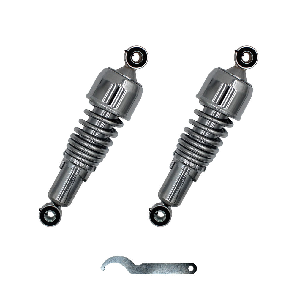 Replacement Rear Chrome Shock Set 10.5" Fits Harley Davidson Sportster 883