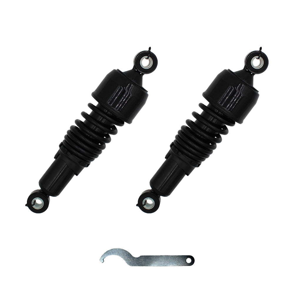Replacement Rear Suspension Shock Set 10.5" Length Fits Harley Davidson