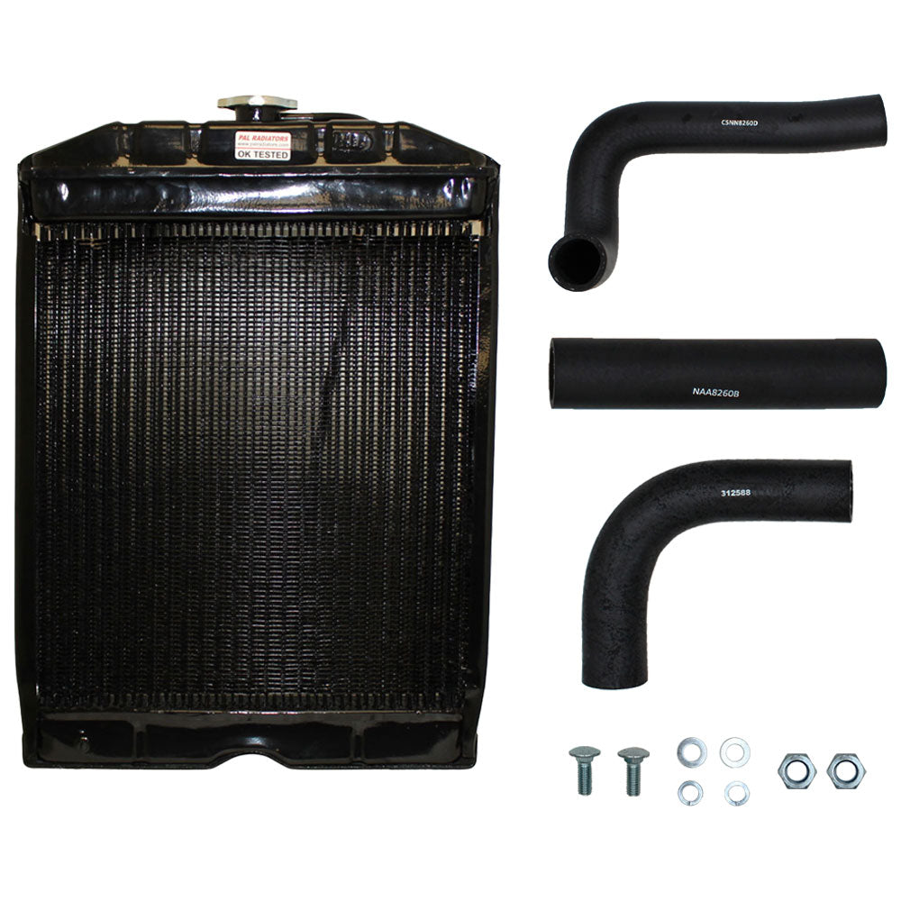 Radiator Set C5NN8005AB Fits Ford New Holland 501 600 841 861 900 1801 81805629