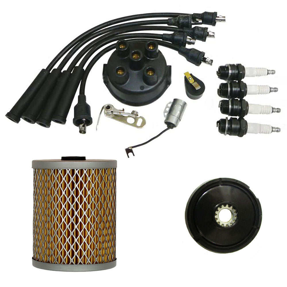 Complete Tune-Up Kit w/ Oil Filter & Dust Cover Fits Massey Ferguson TO20, TO30