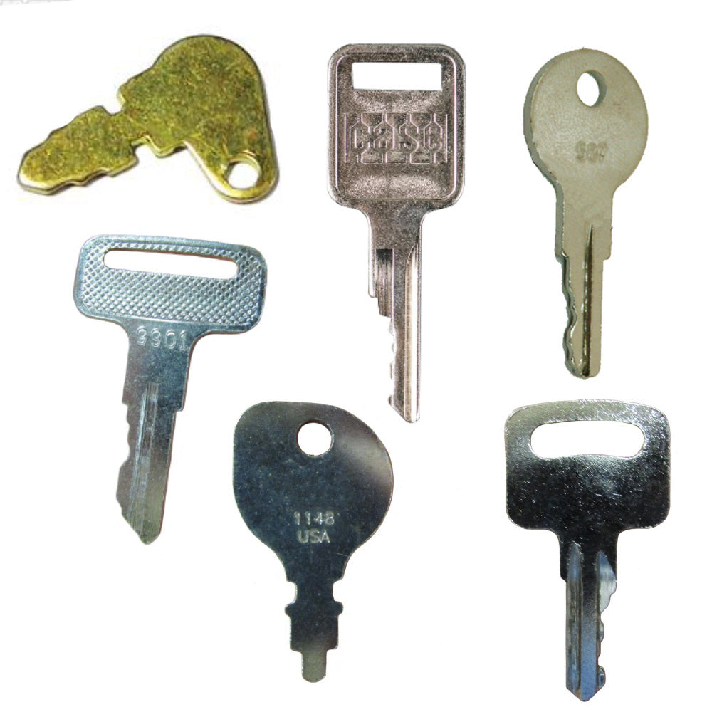 9 pc. Heavy Equipment Key Set Fits Ingersoll-Rand Replaces 58917261