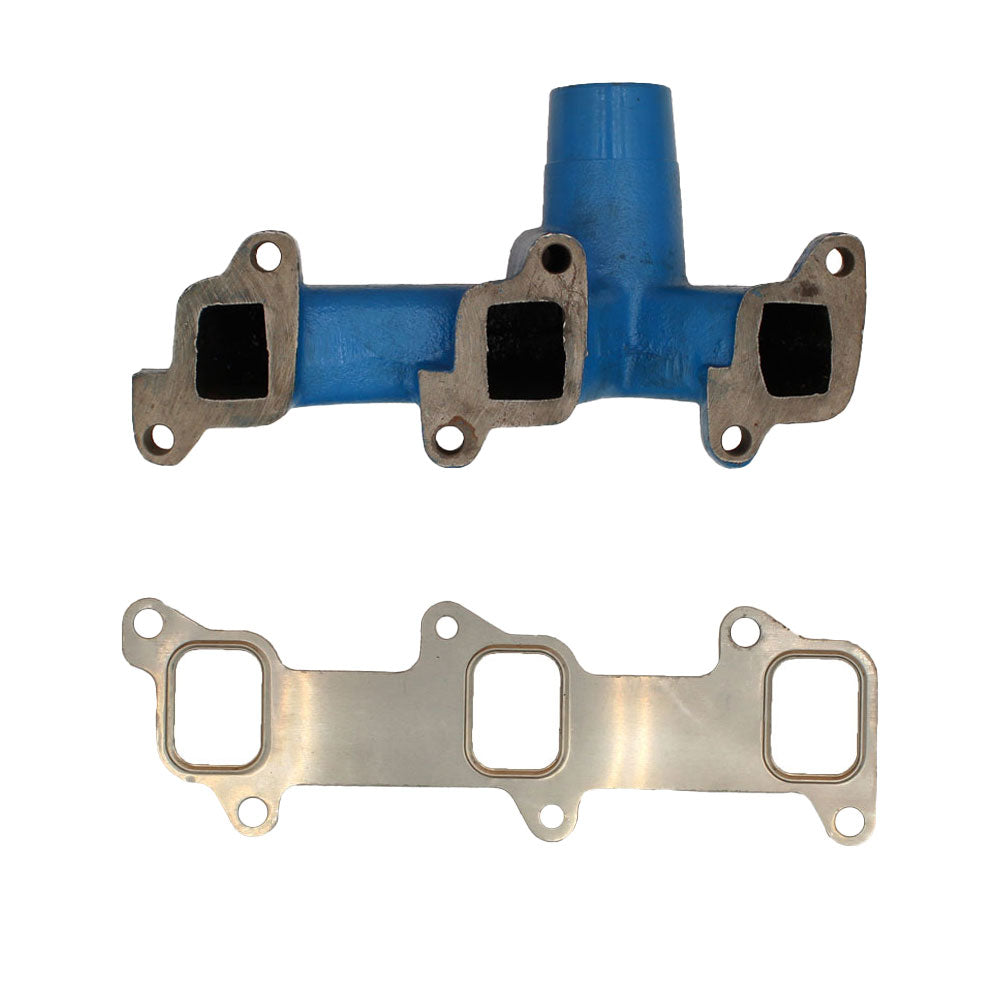 Fits Ford 2000 3000 4000 VERTICAL UPRIGHT EXHAUST MANIFOLD w/GASKET C5NE9430E